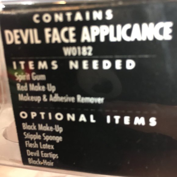 Woochie Devil Face 3 D Professional Appliance WO 182 NWT NOS - Picture 8 of 8